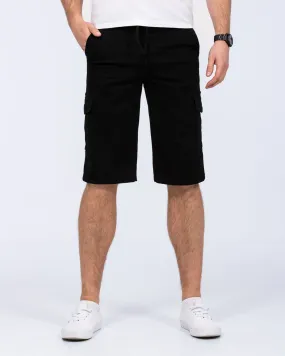 2t Mateo Tall Cargo Shorts (black)