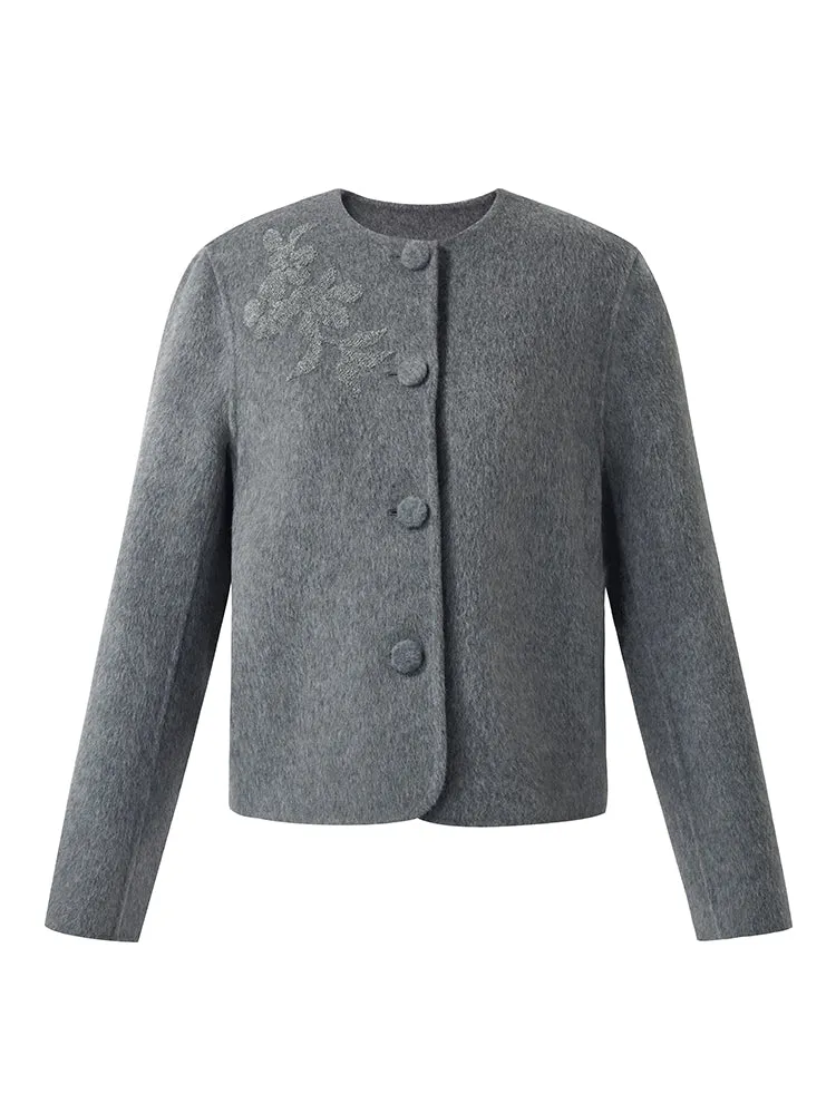 Alpaca Wool Women Jacket