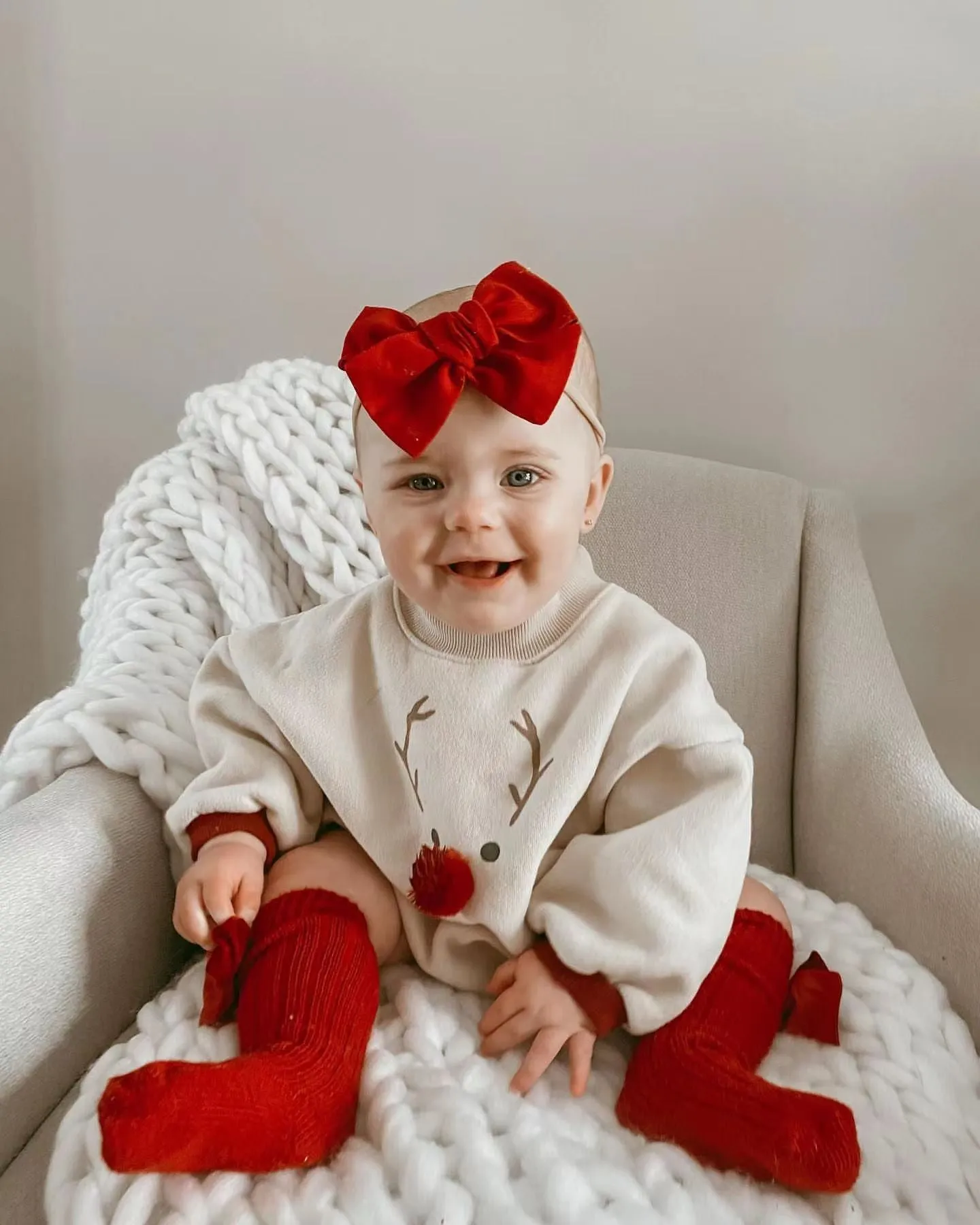 Baby Christmas Rompers