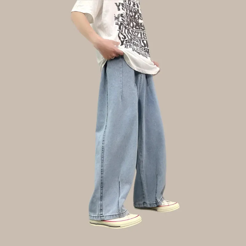 bbWide Leg Straight Baggy