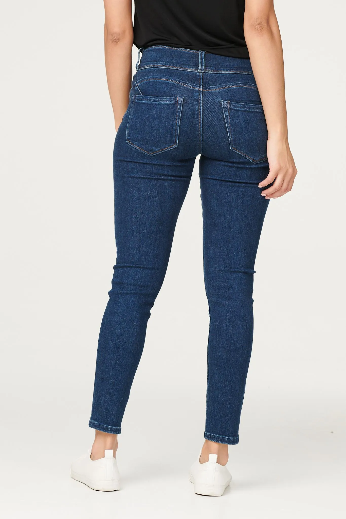 Denim High Waist Skinny Jeans