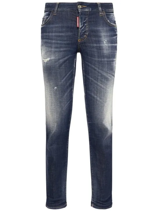 Dsquared2   Jennifer low rise denim skinny jeans 