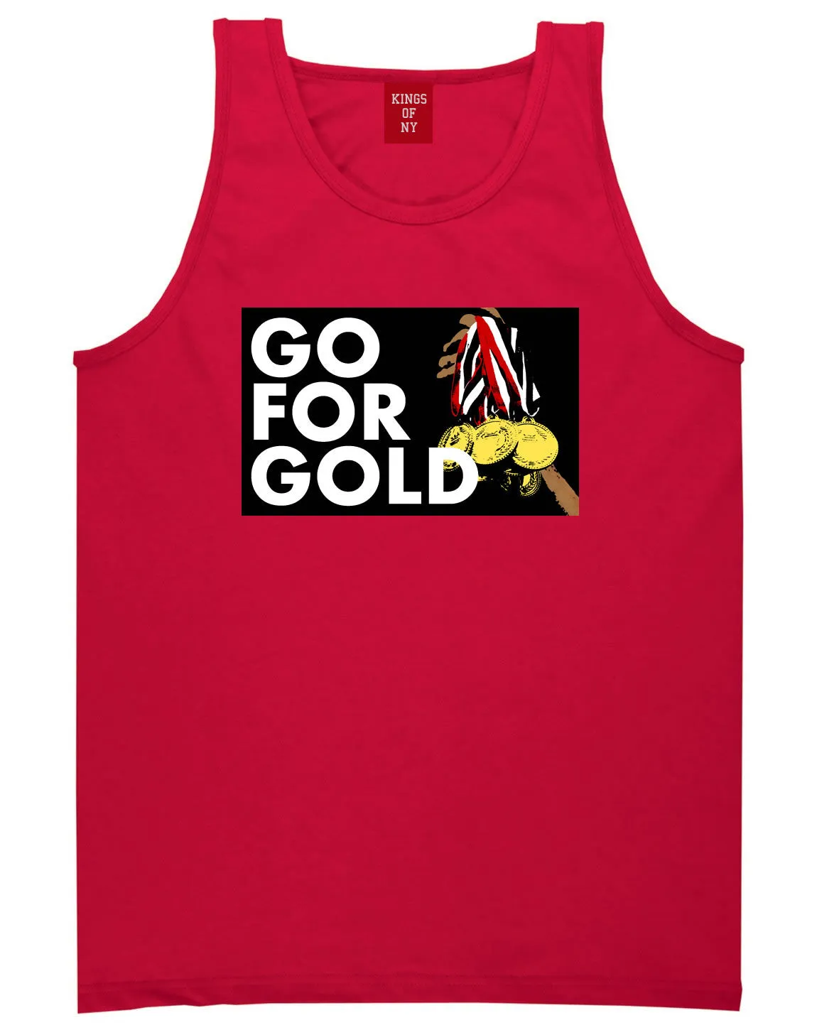 Go For Gold Medals Olympics Tank Top