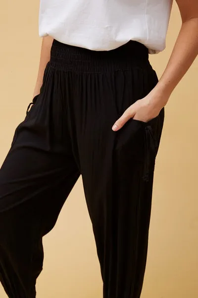 Harem Pants -Black