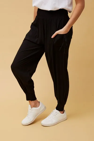 Harem Pants -Black