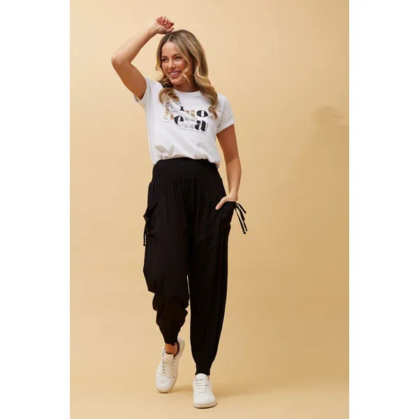 Harem Pants -Black