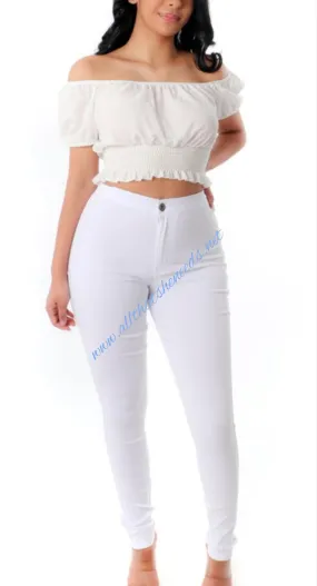 Heaven Sent High Waist Jeans