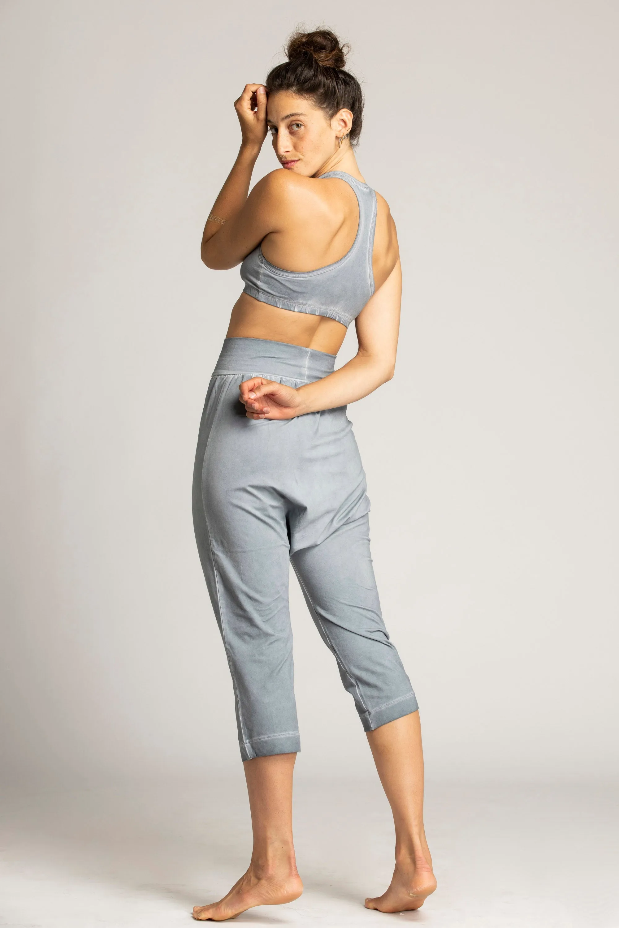 I'mPerfect Stonewash Mini-Harem Yoga Pants 50%off