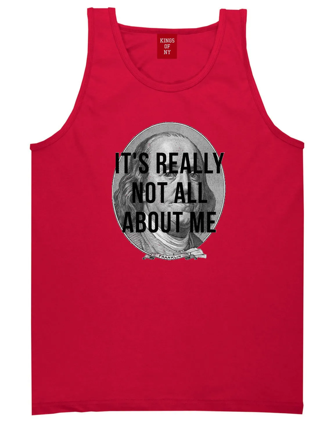 Its Really Not All About The Benjamins Money Tank Top