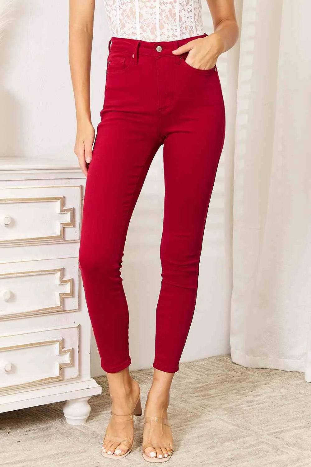 Judy Blue High Waist Tummy Control Skinny Jeans