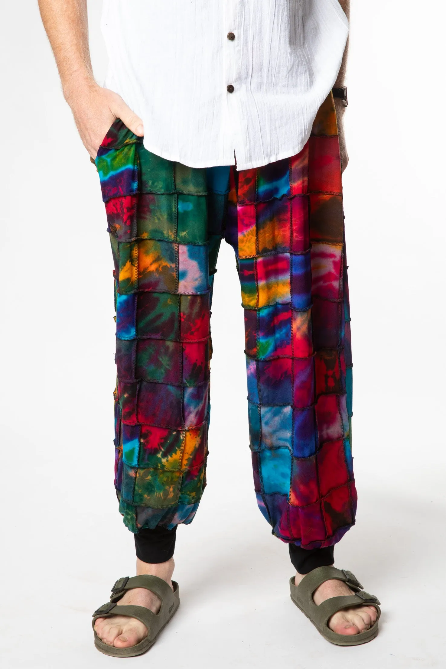 Jum Jum Patchwork Tie Dye Harem Pants