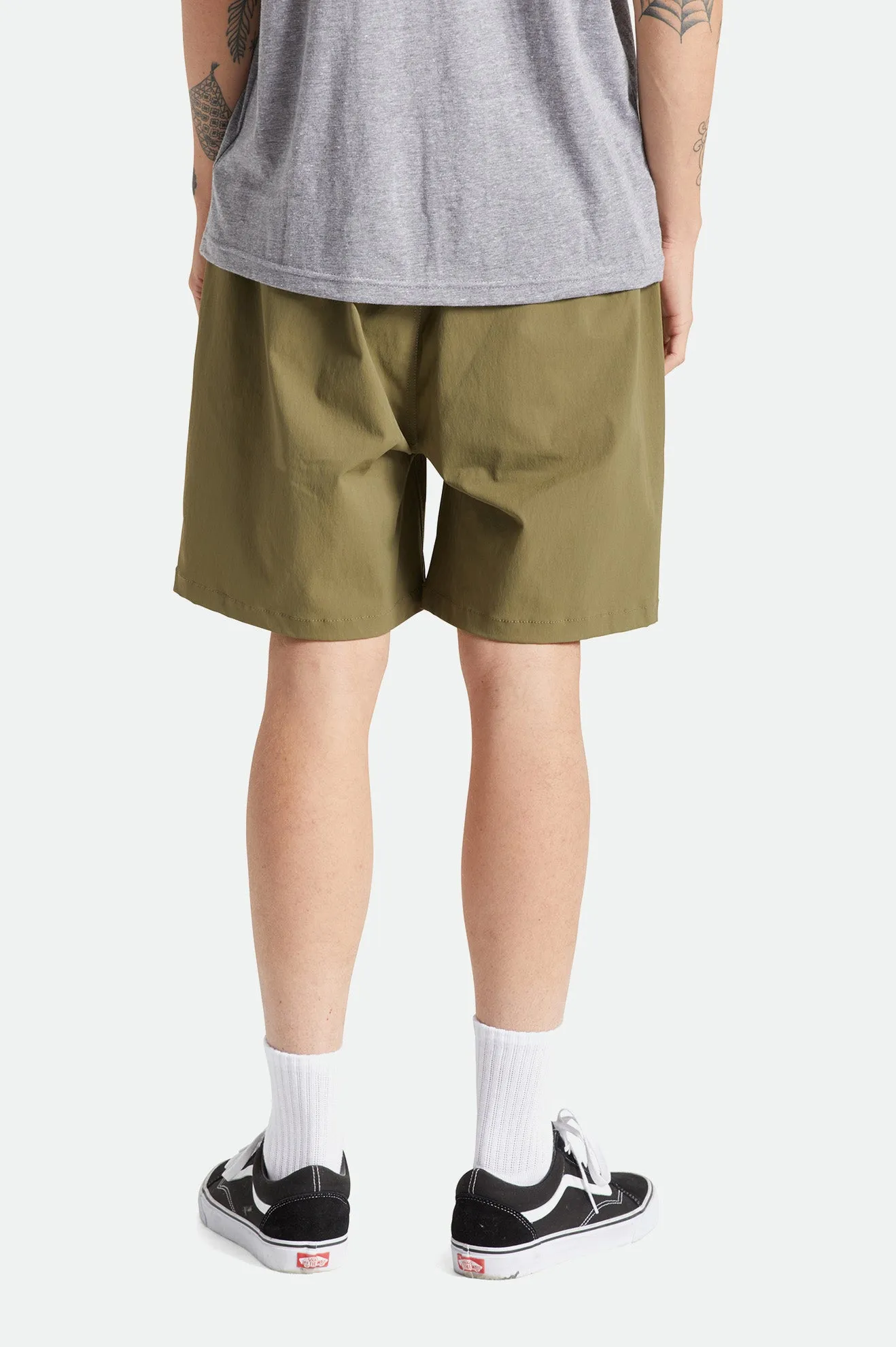 Jupiter Service Utility Short - Military Olive/Mermaid