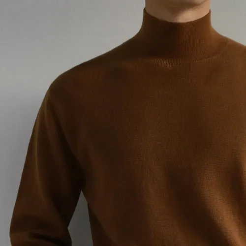 [Korean Style] 4 Colors High-Quality Solid Turtlenecks