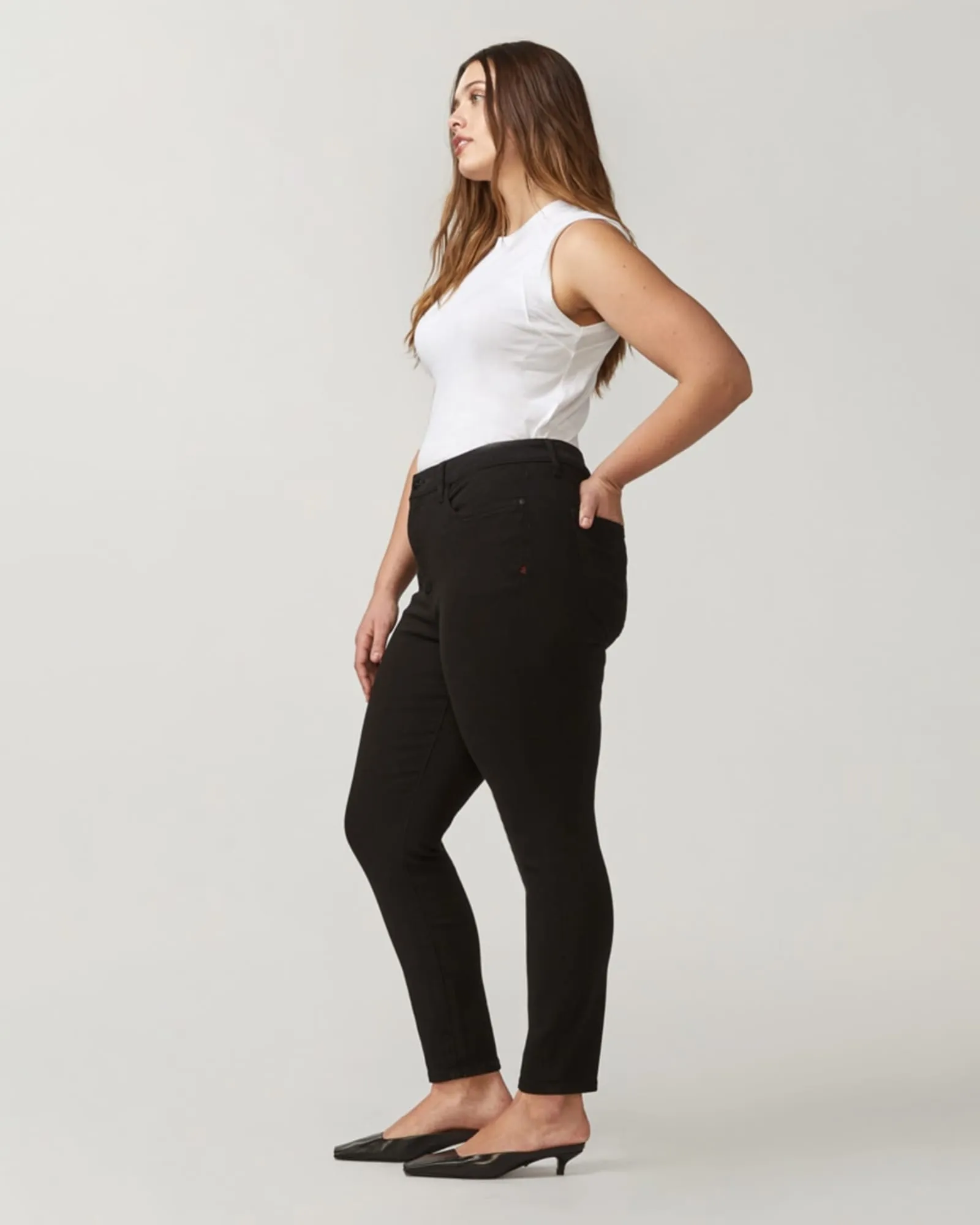 Martina High-Rise Skinny Jeans | RAVEN