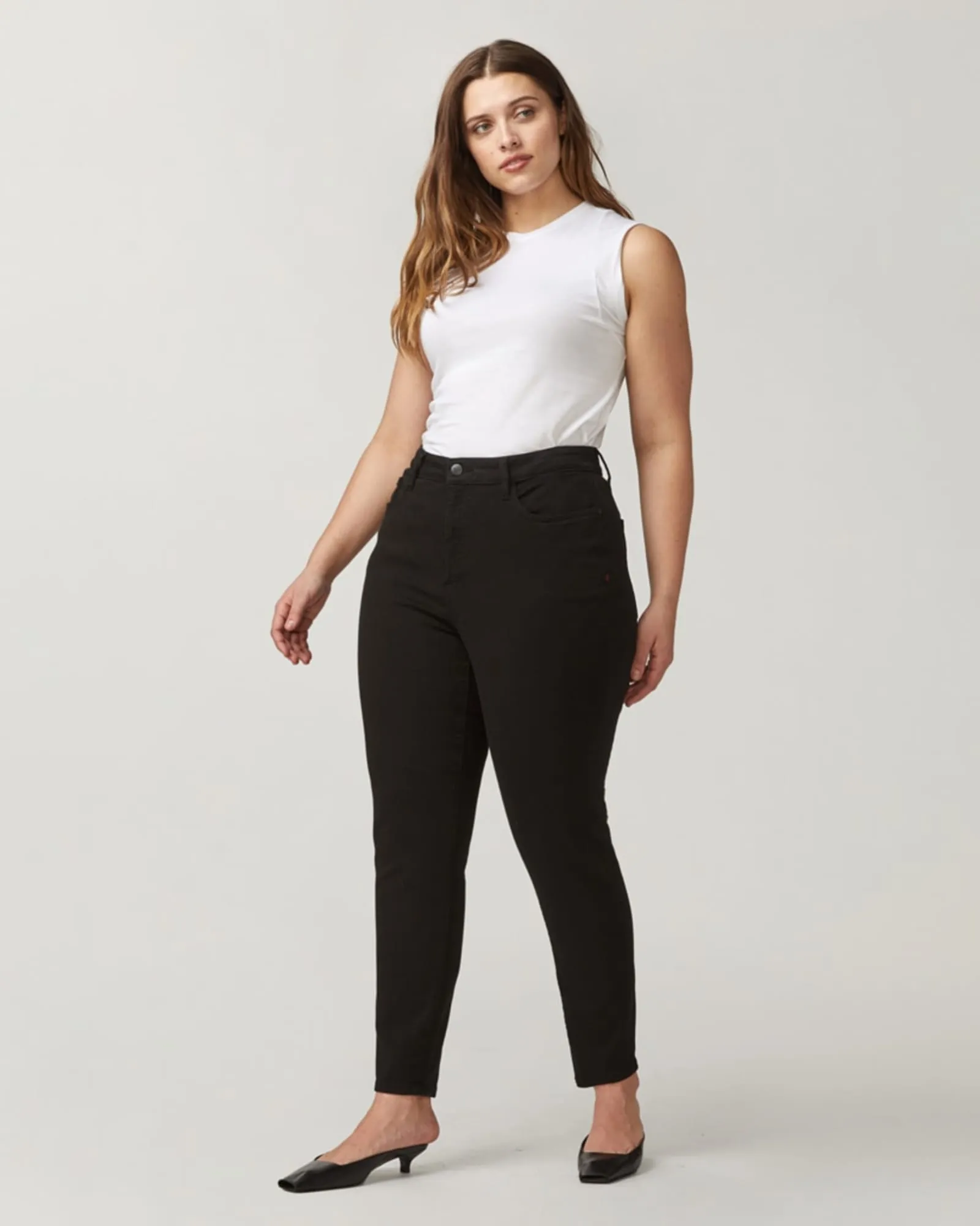 Martina High-Rise Skinny Jeans | RAVEN