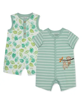 Monkey 2-Pack Rompers