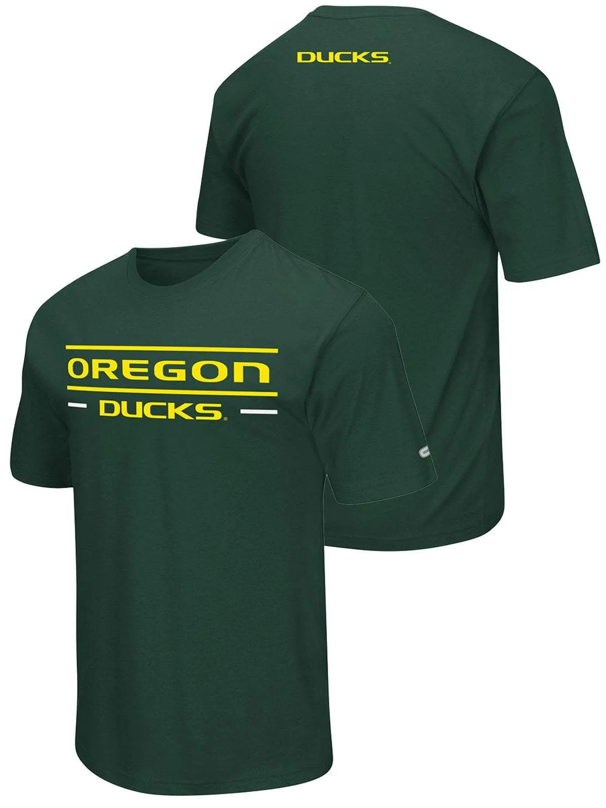 Oregon Ducks Colosseum Green Lightweight Breathable Active Workout T-Shirt