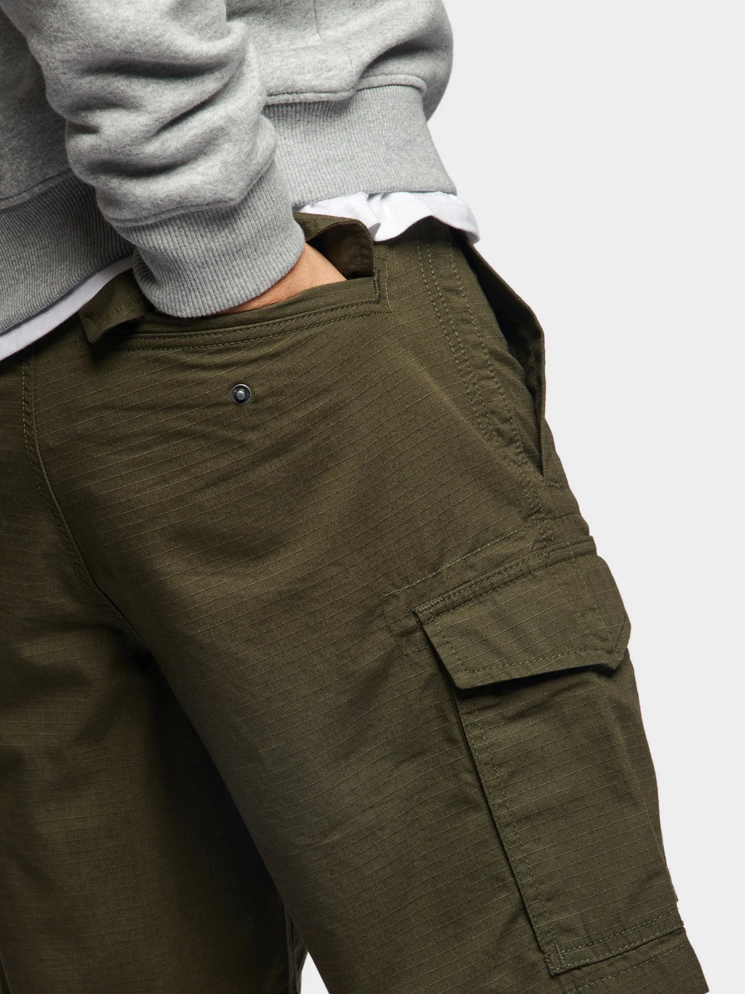 P Bear Cargo Shorts in Forest Night