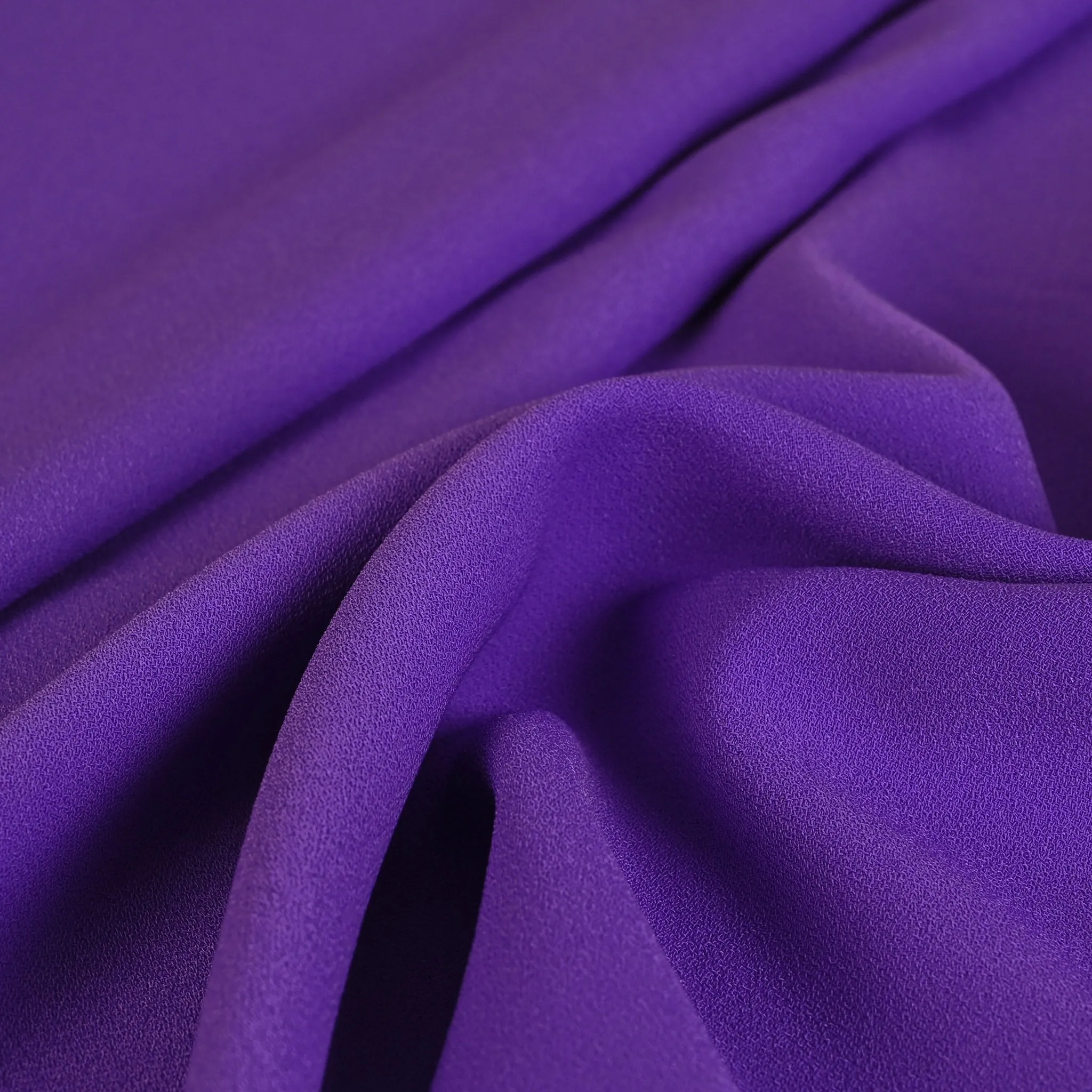 Purple Crepe Fabric 2566