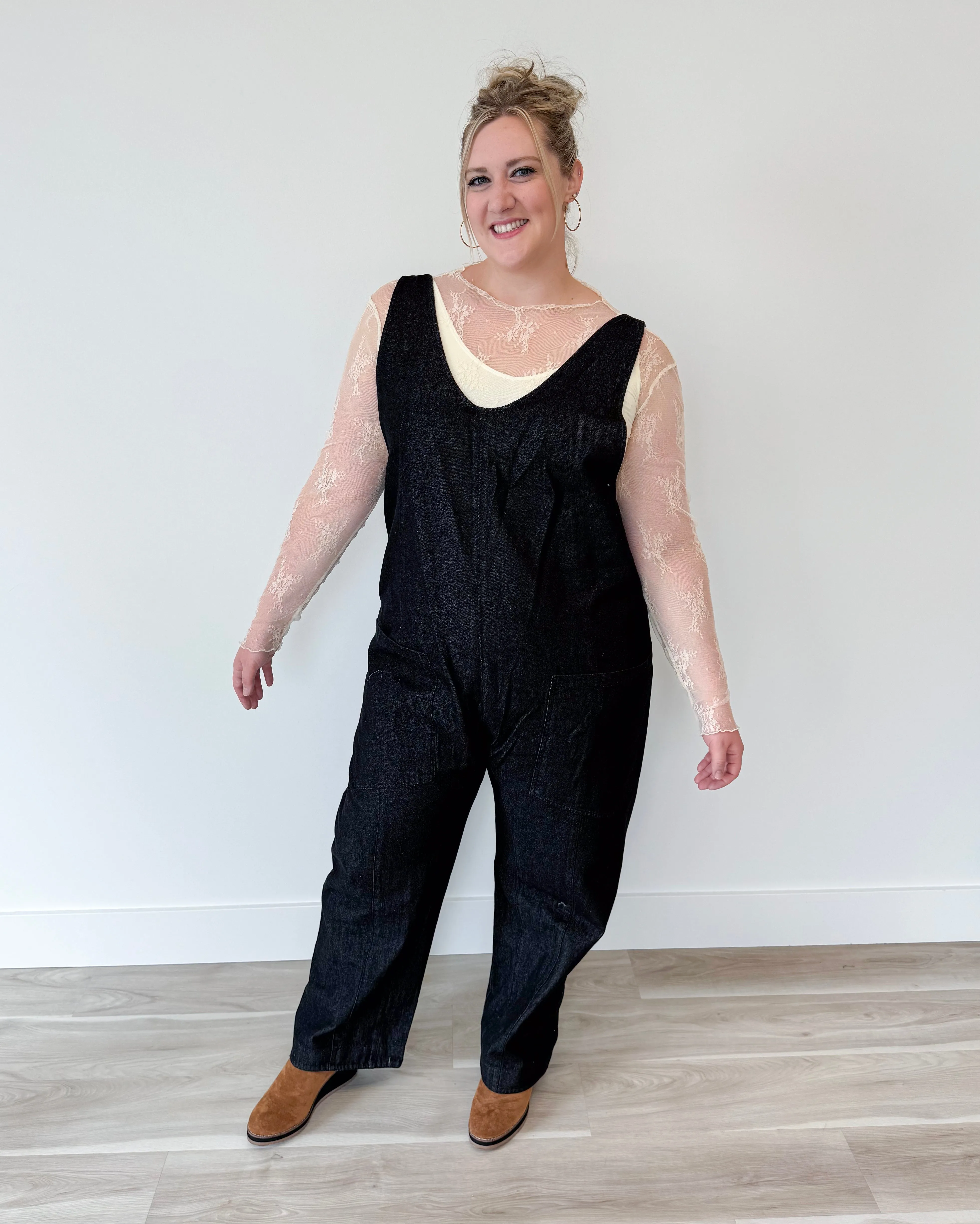 Roll With It Jumpsuit Curvy