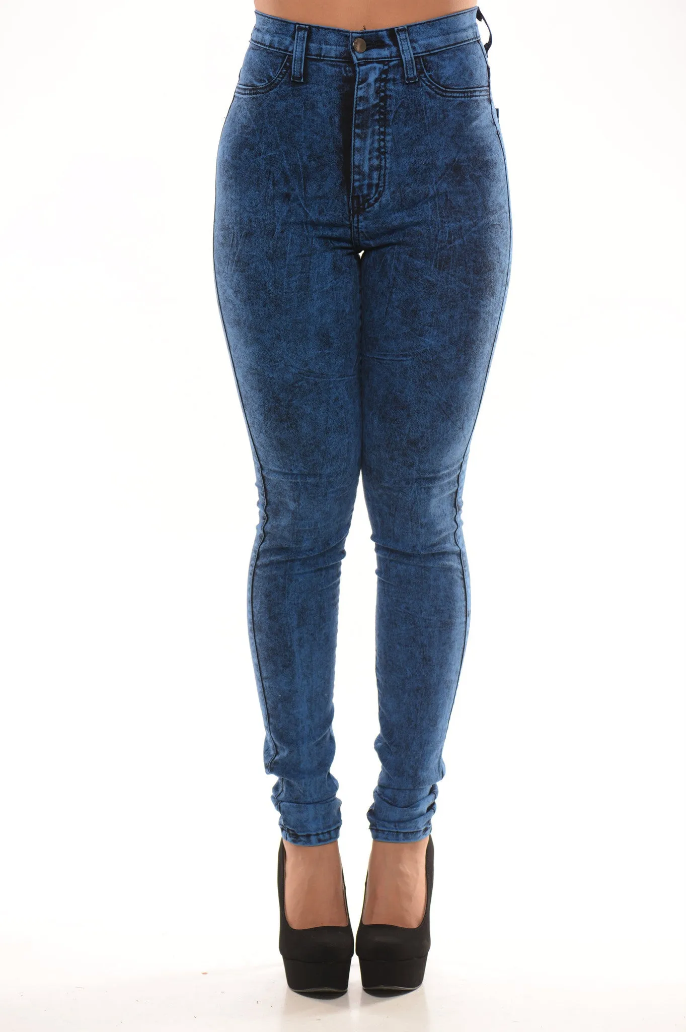 Royal Mineral Wash High Waist Jeans