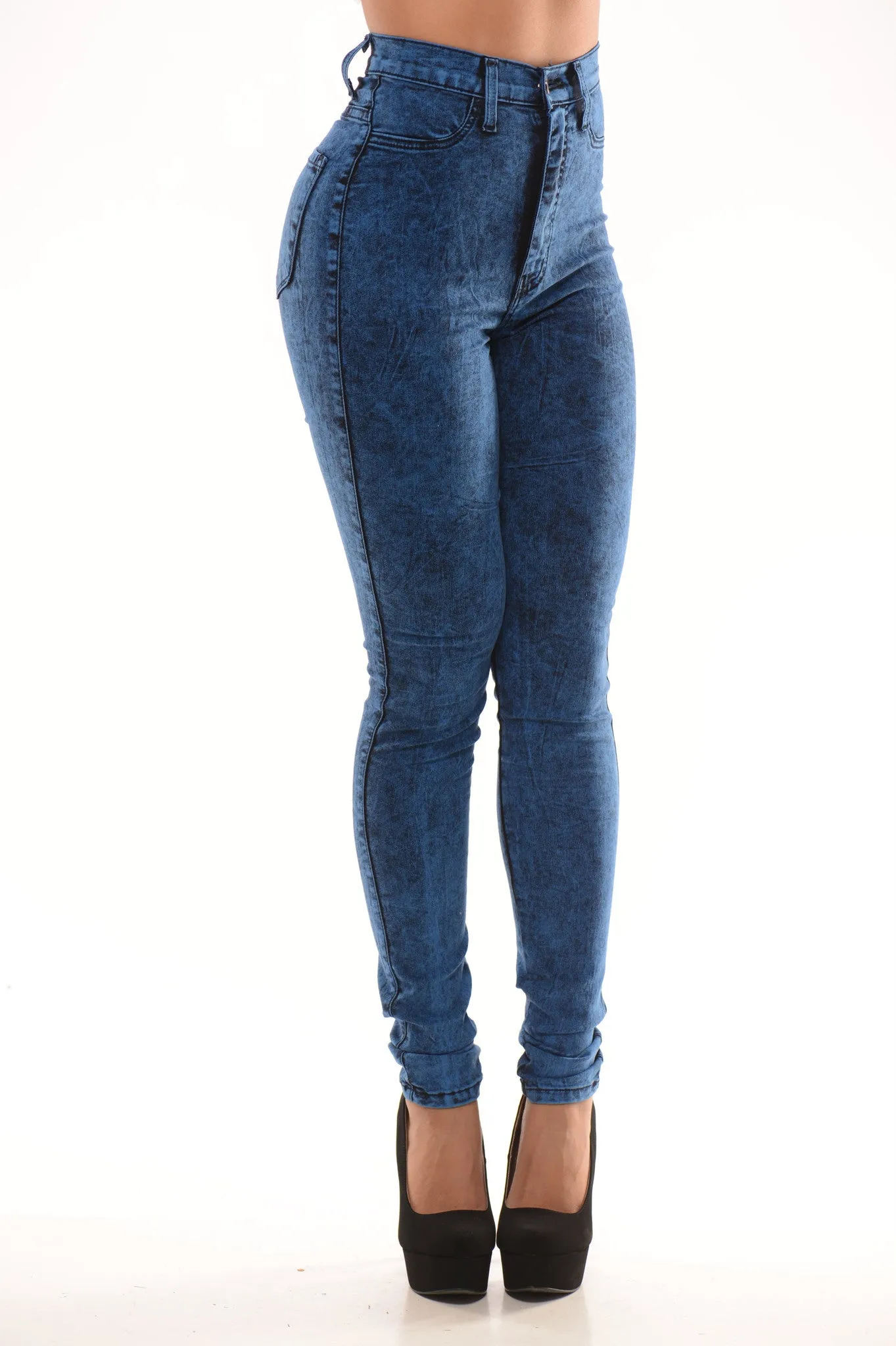 Royal Mineral Wash High Waist Jeans