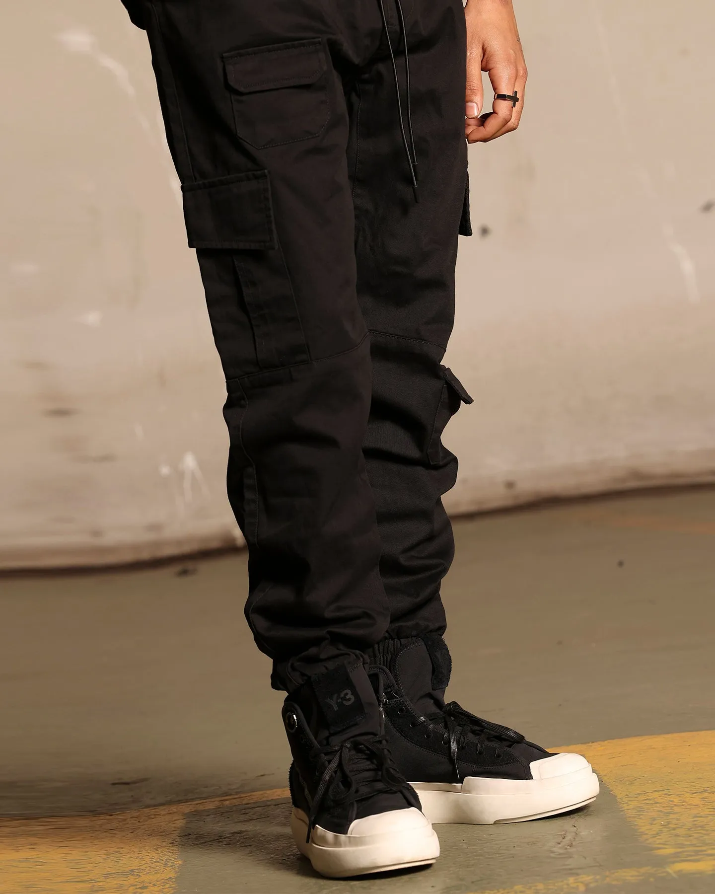 Saint Morta Utility Joggers Black