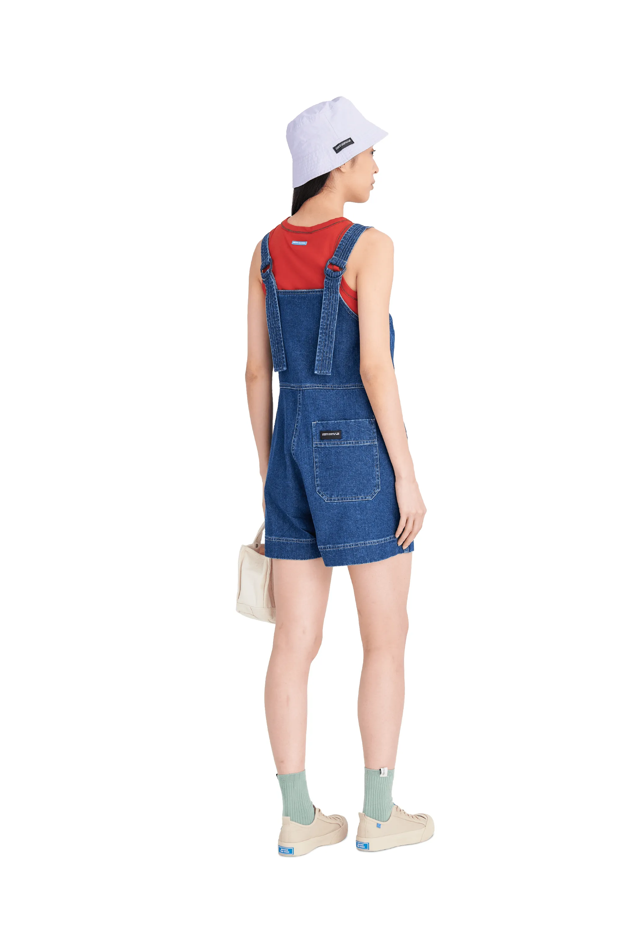 Short Utility Jumpsuit