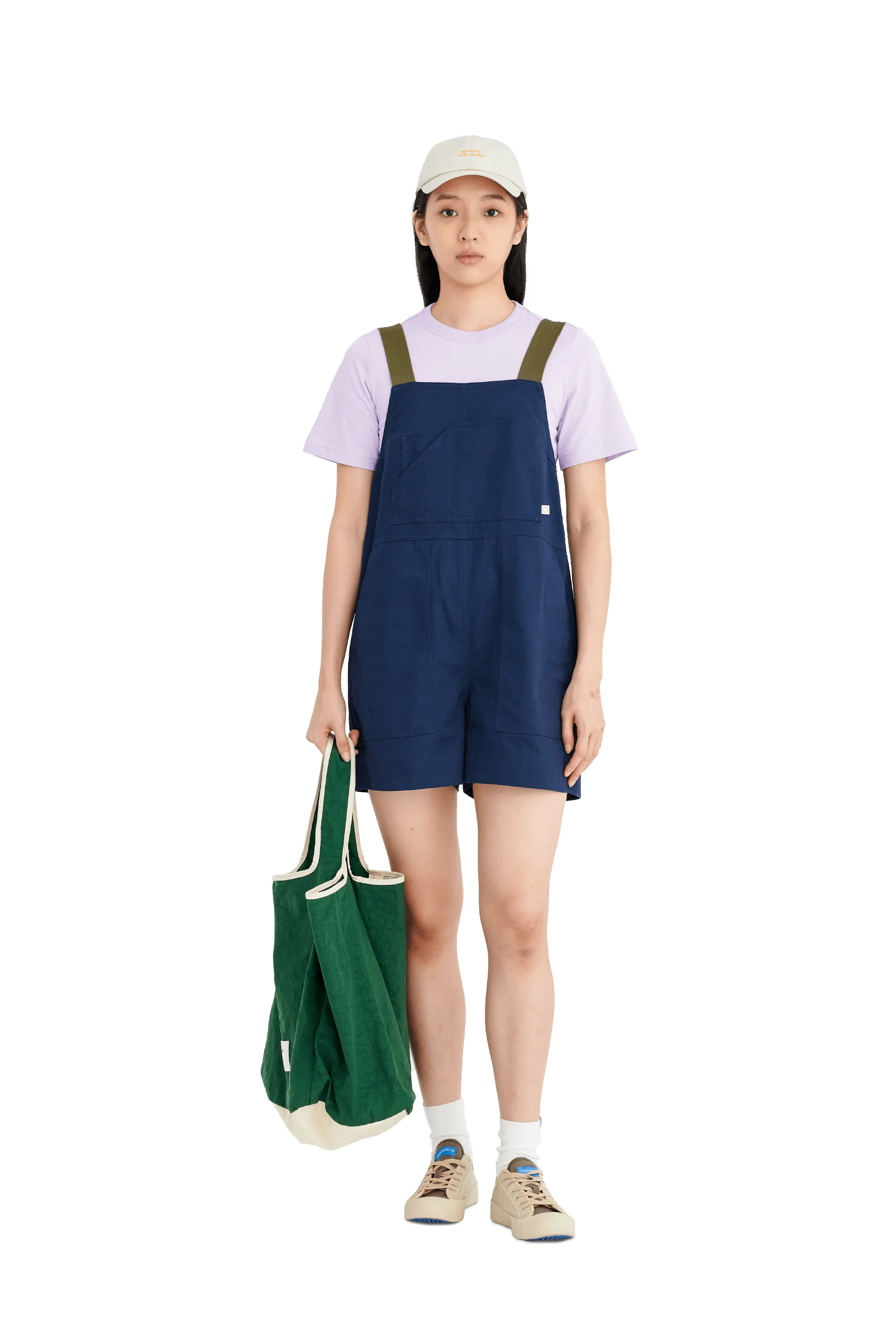 Short Utility Jumpsuit