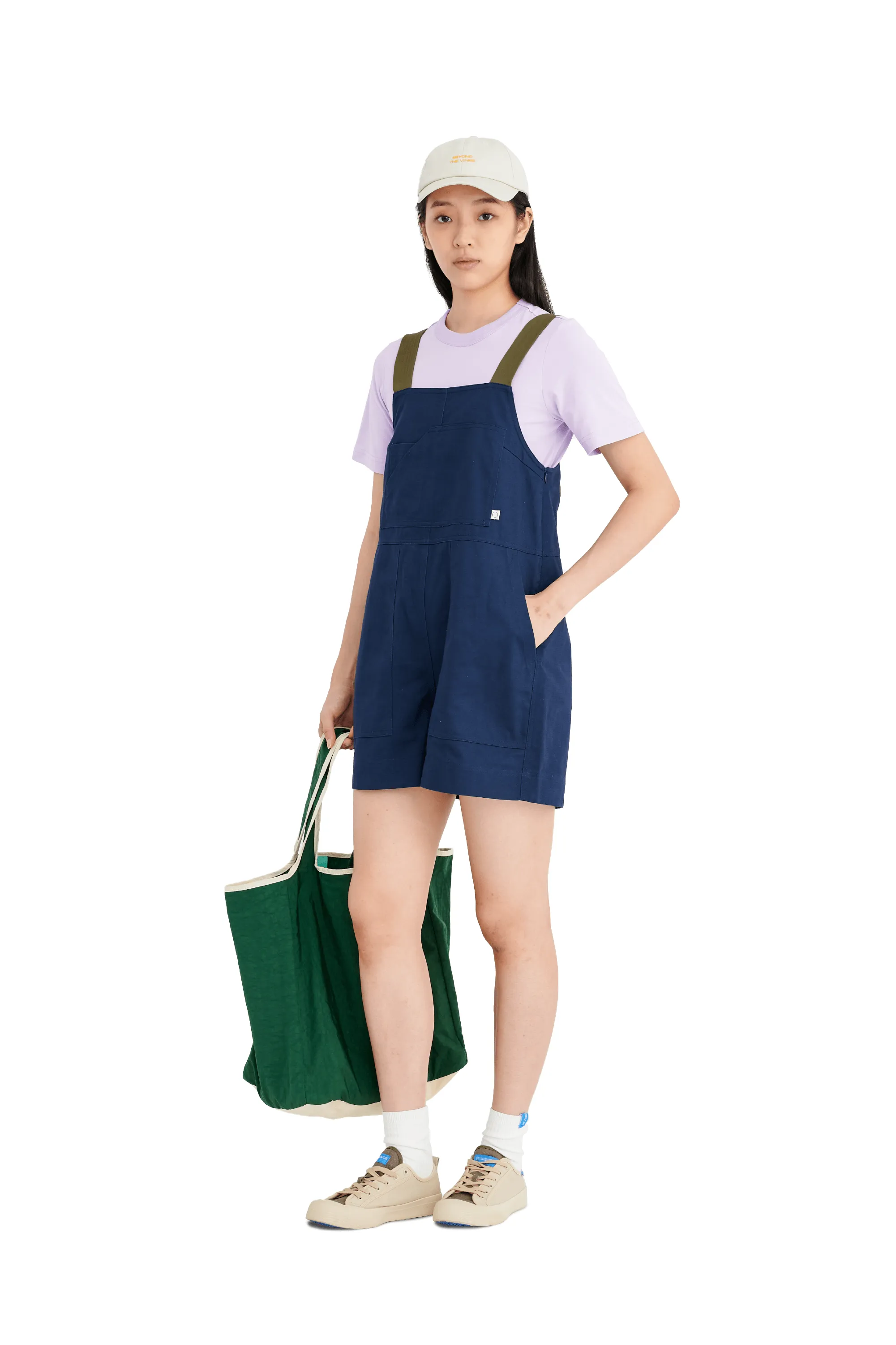 Short Utility Jumpsuit