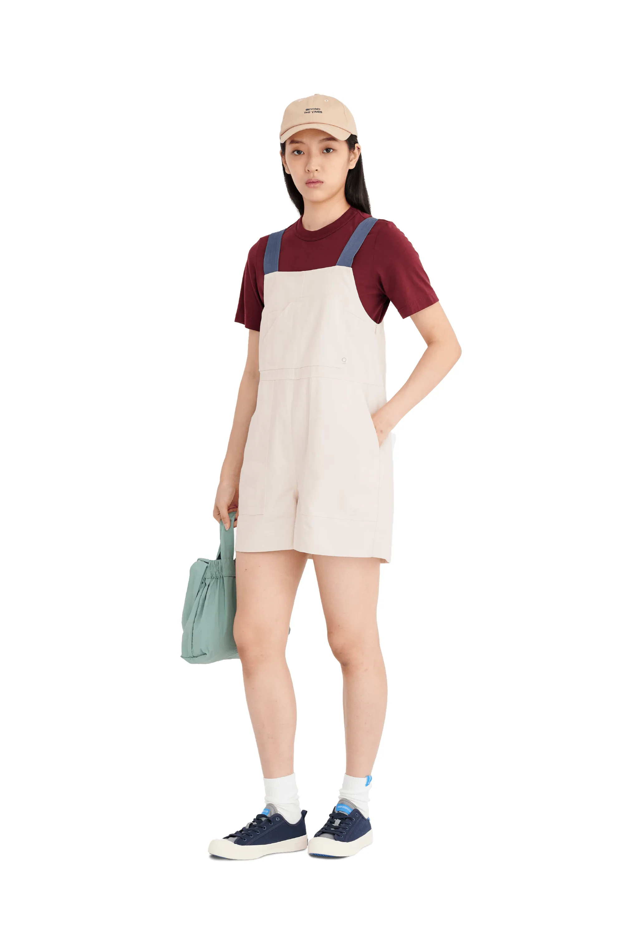 Short Utility Jumpsuit