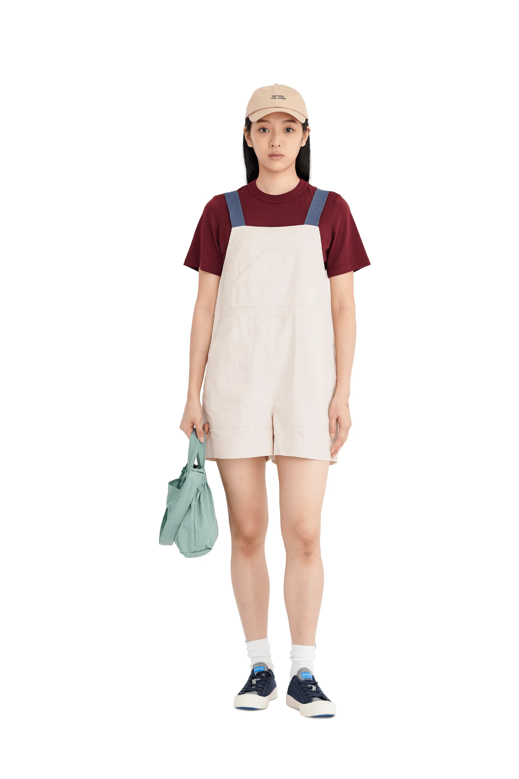 Short Utility Jumpsuit