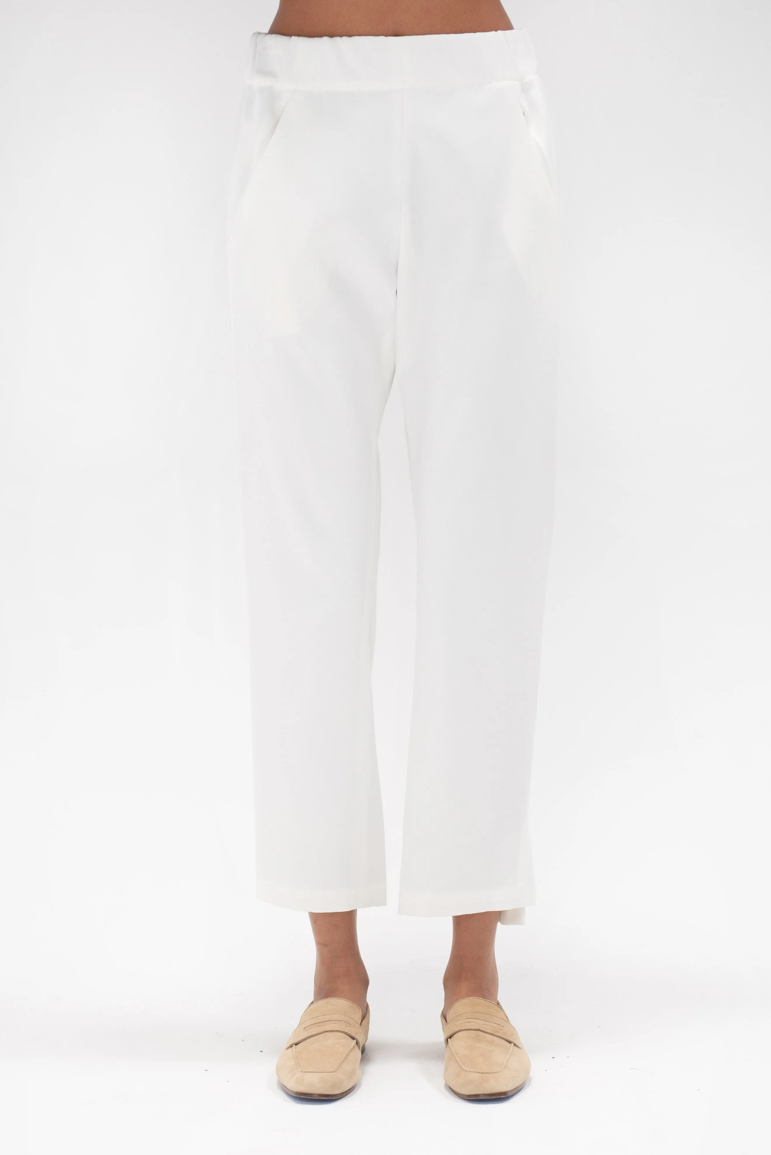 Slim Elli Pant, White