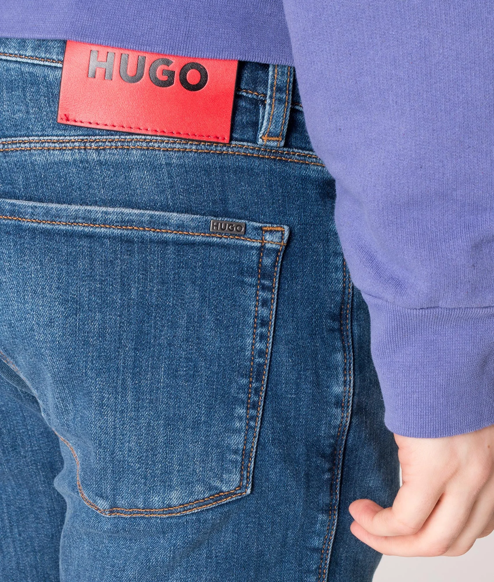 Slim Fit HUGO 708 Comfort Stretch Jeans