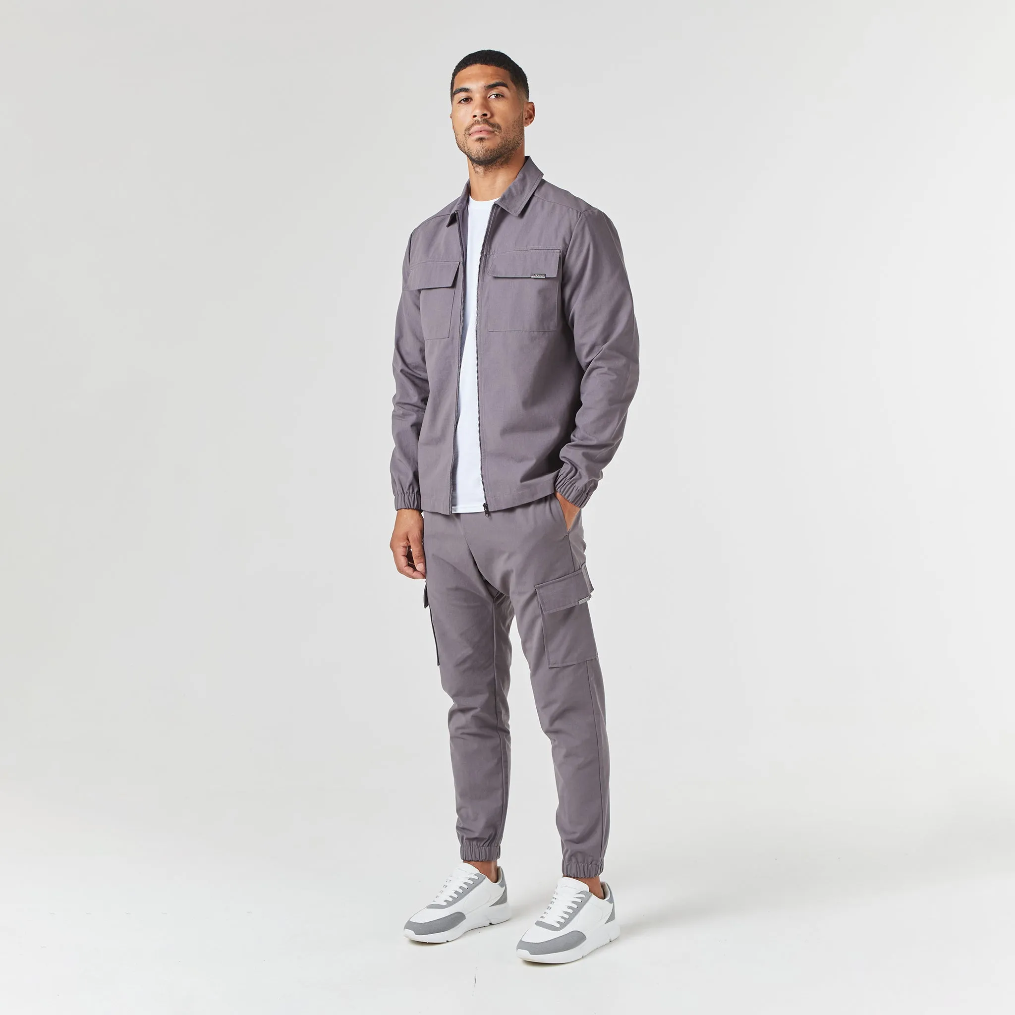 Smart Utility Overshirt | Charcoal