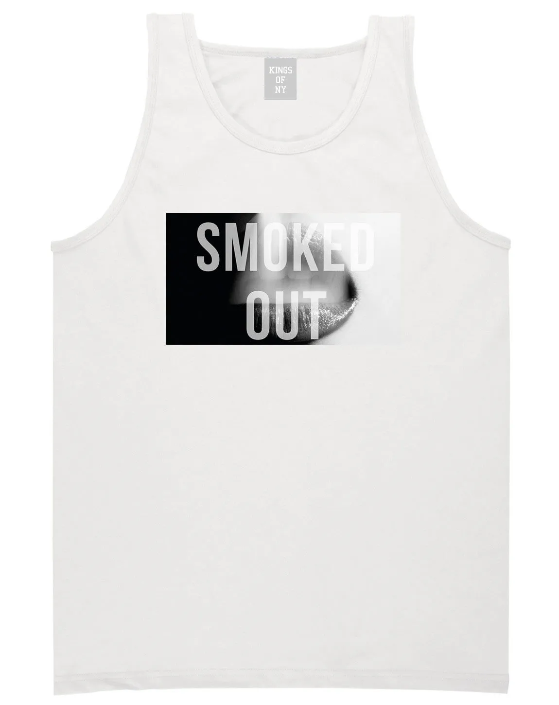 Smoked Out Weed Marijuana Smoke Tank Top