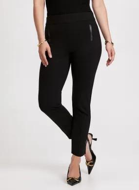 Sofia Slim-Leg Pants - Short