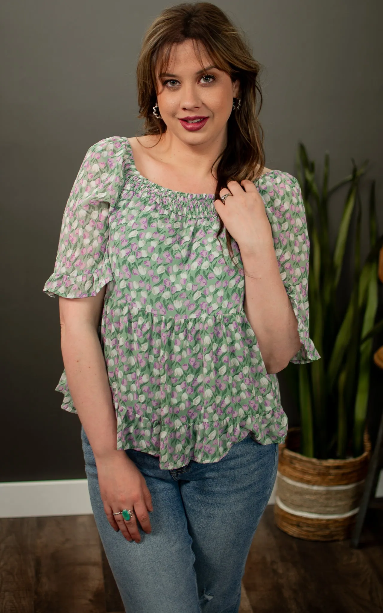 Tulip Tiered Top