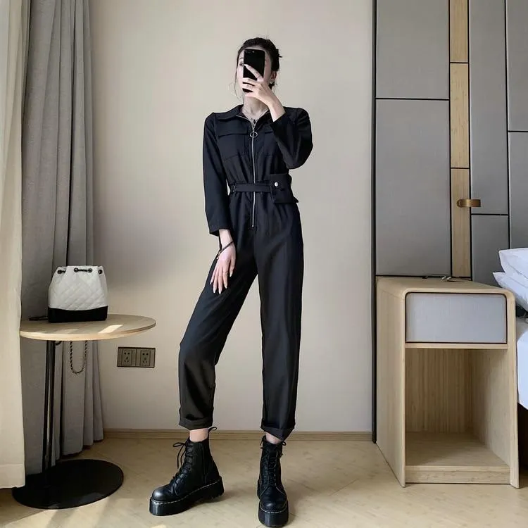 Women Jumpsuits Romper Full Sleeve Style Loose Casual Overalls