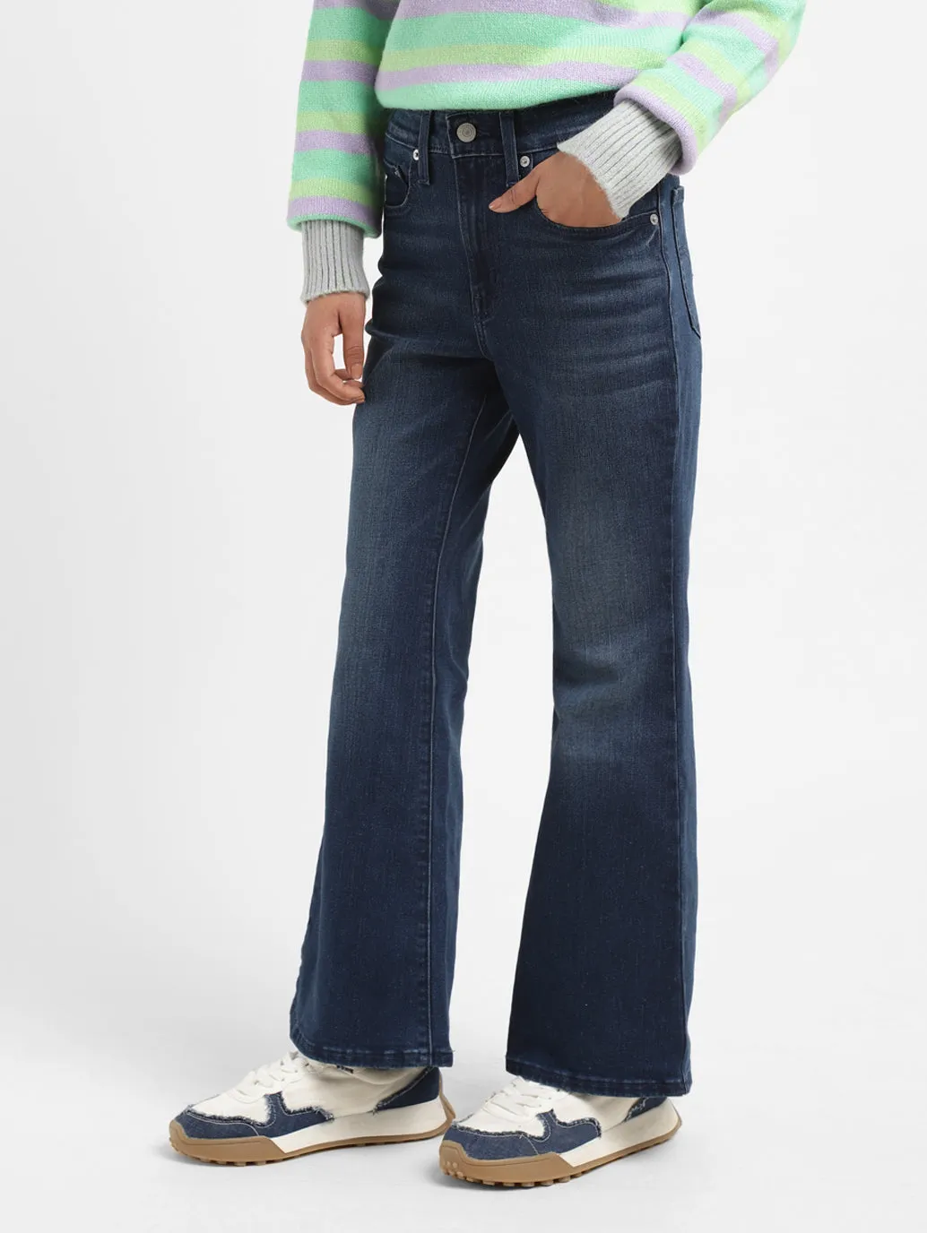 Women's High-Rise 711 Bootcut Fit Jeans