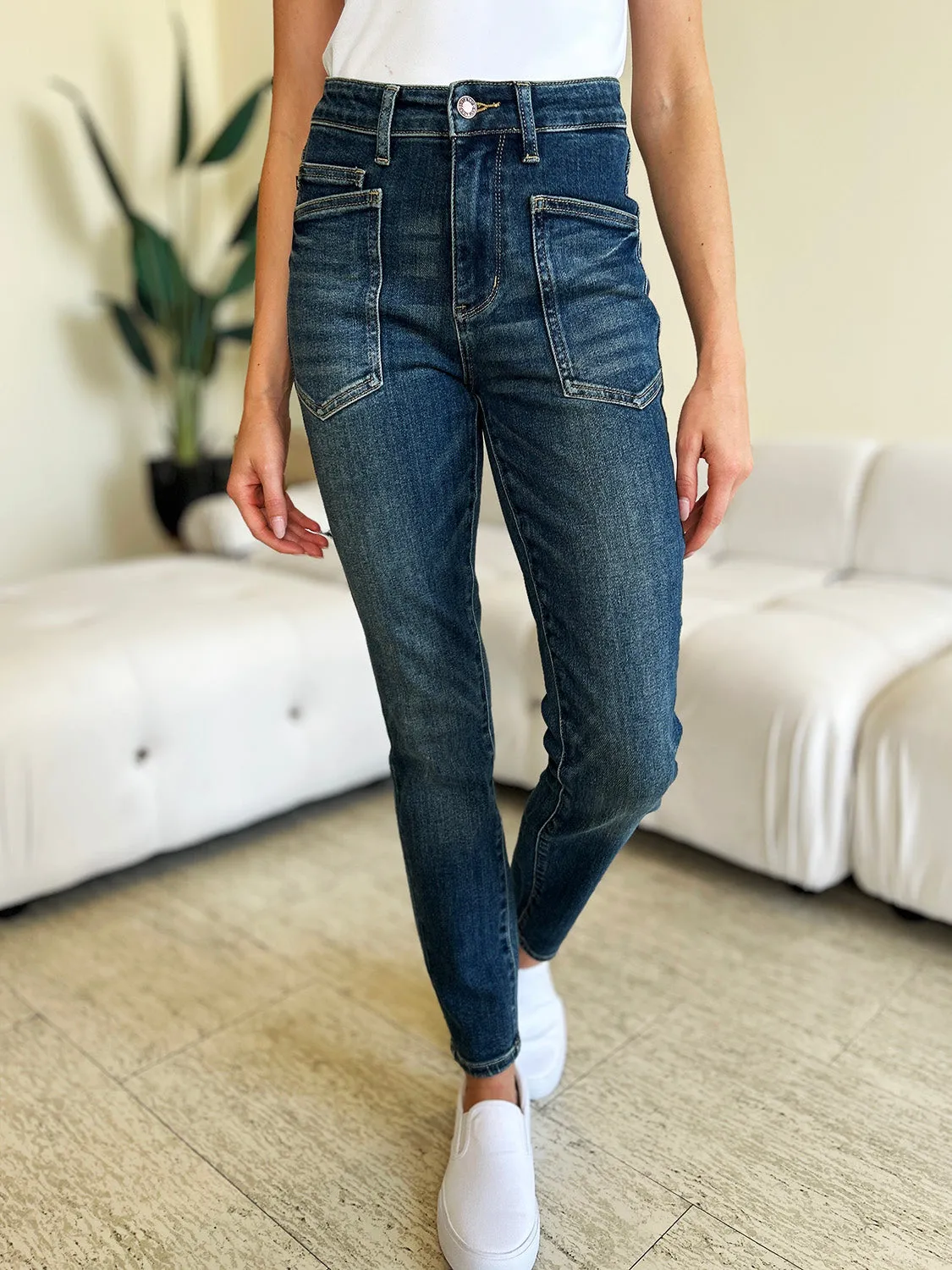 Women's Judy Blue Full Size High Waist Skinny Jeans