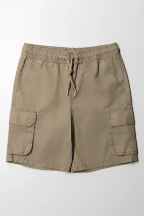 Woven Cargo Shorts Stone